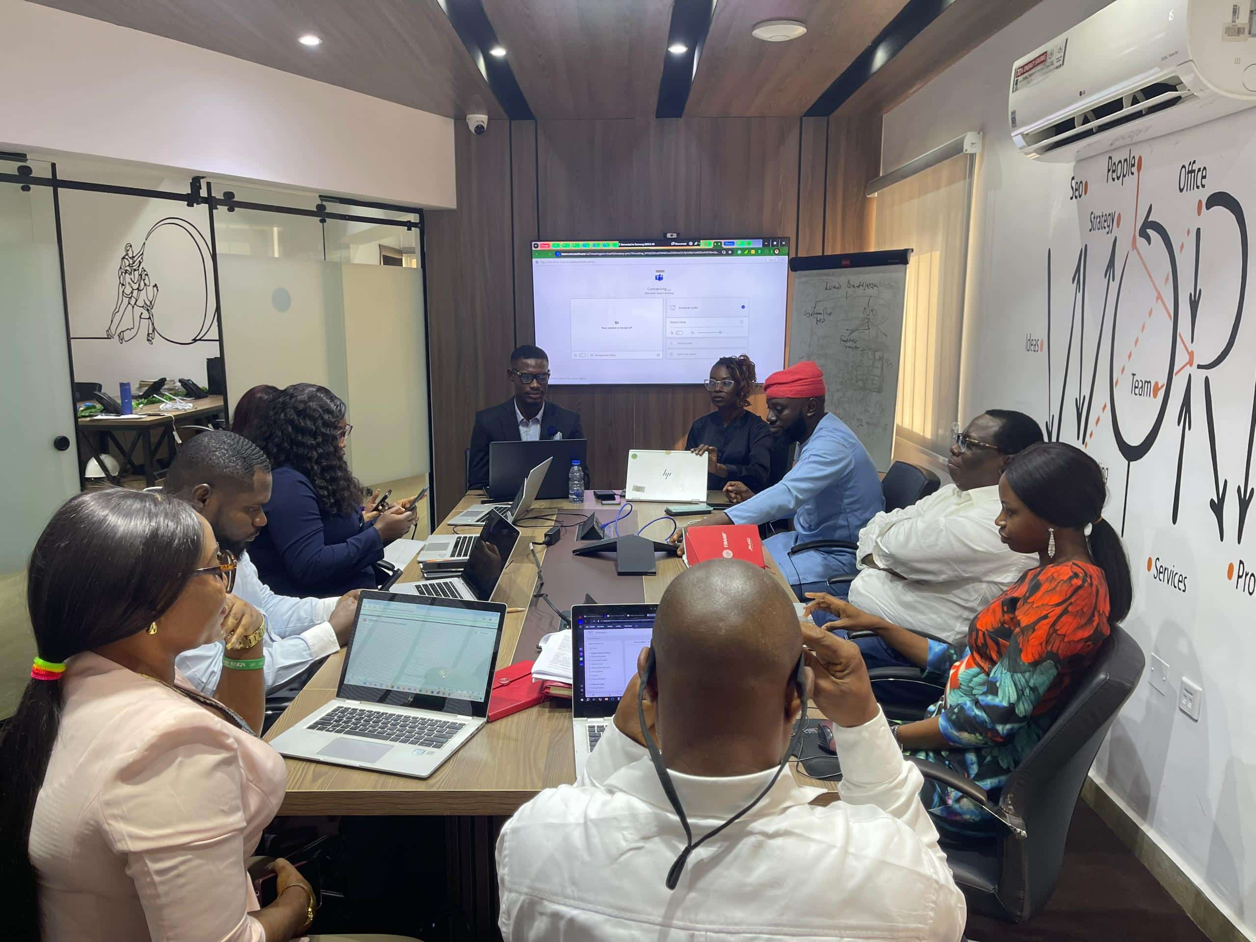Zoho CRM training of TREXM Energy and TREXM Chemicals staff by Engee Titus